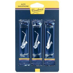 Vandoren Traditional Alto Saxophone Reeds Pack of 3-Alto Saxophone Reeds-Vandoren-Engadine Music