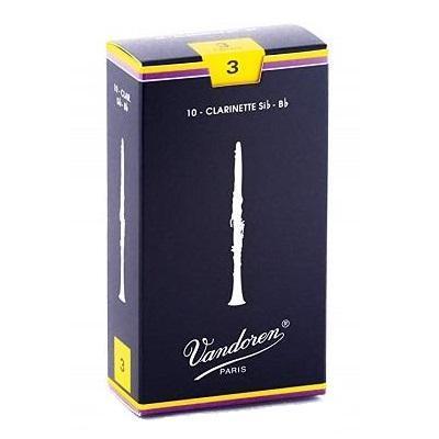 Vandoren Traditional Clarinet Reeds Box of 10-Clarinet Reeds-Vandoren-Engadine Music