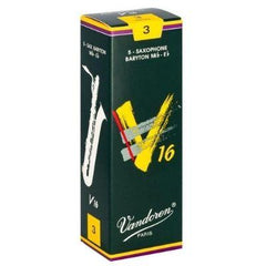Vandoren V16 Baritone Saxophone Reeds Box of 5