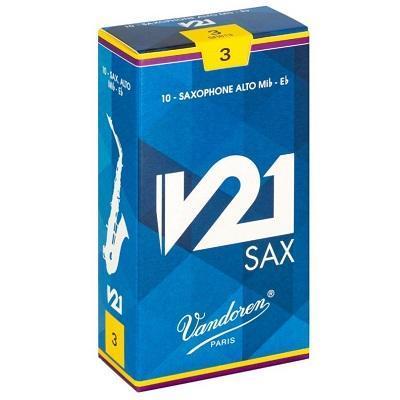 Vandoren V21 Alto Saxophone Reeds Box of 10-Alto Saxophone Reeds-Vandoren-Engadine Music