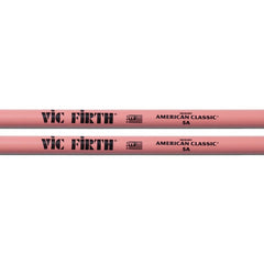 Vic Firth American Classic Series 5A Drum Stick - Pink, Black or White