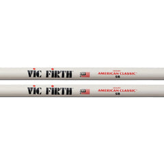 Vic Firth American Classic Series 5B Drum Sticks - Black or White