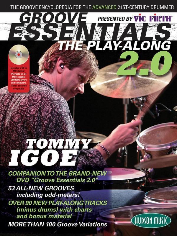 Vic Firth Presents Groove Essentials 2.0 with Tommy Igoe Bk/CD-Percussion-Hudson Music-Engadine Music