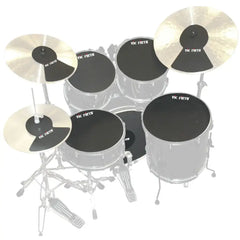Vic Firth VFMUTEPP6 Mute Pack w/10 12 14 16 22 Hi-Hat + Cymbal x2