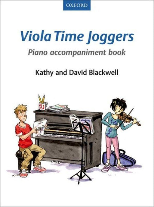 Viola Time Joggers Piano Accompaniment Book-Strings-Oxford University Press-Engadine Music
