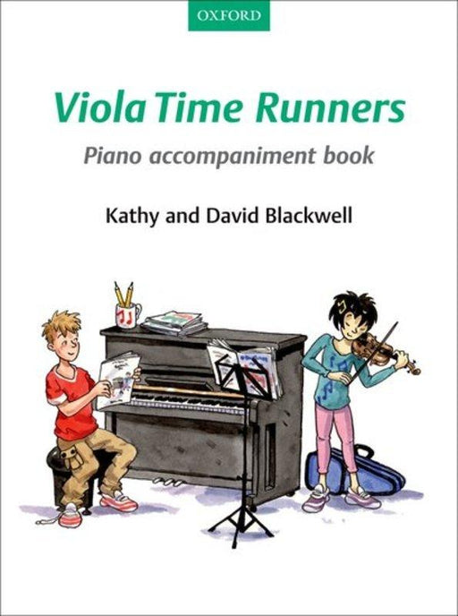 Viola Time Runners Piano Accompaniment Book-Strings-Oxford University Press-Engadine Music