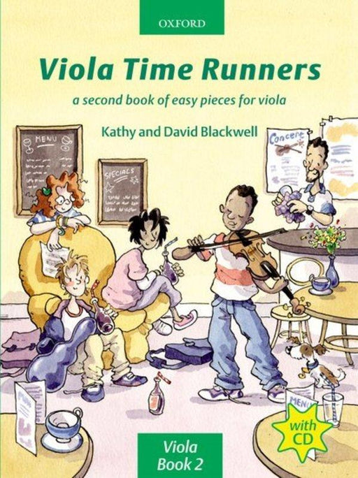 Viola Time Runners Viola Bk/CD-Strings-Oxford University Press-Engadine Music