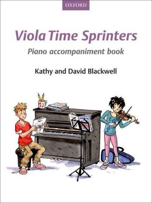 Viola Time Sprinters Piano Accompaniment Book-Strings-Oxford University Press-Engadine Music