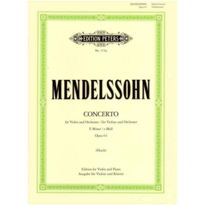 Violin Concerto in E minor Op. 64, Felix Mendelssohn-Strings-Edition Peters-Engadine Music