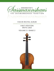 Violin Recital Album First Postion Volume 2-Strings-Barenreiter-Engadine Music
