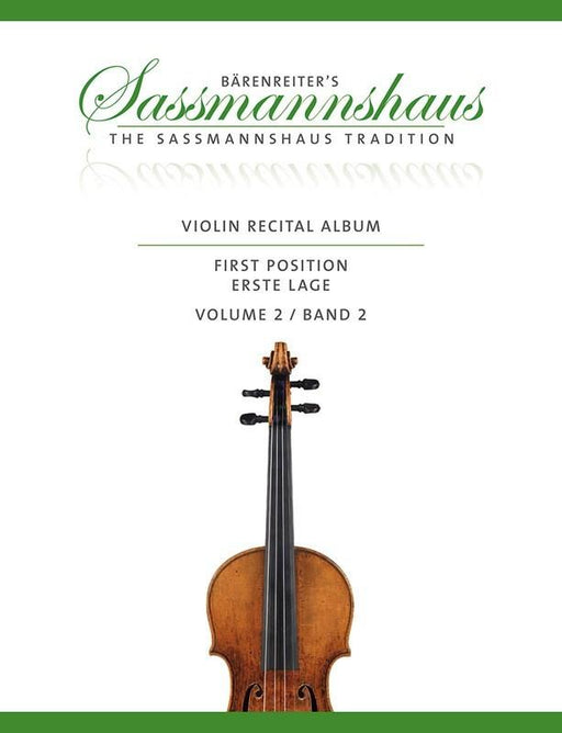 Violin Recital Album First Postion Volume 2-Strings-Barenreiter-Engadine Music
