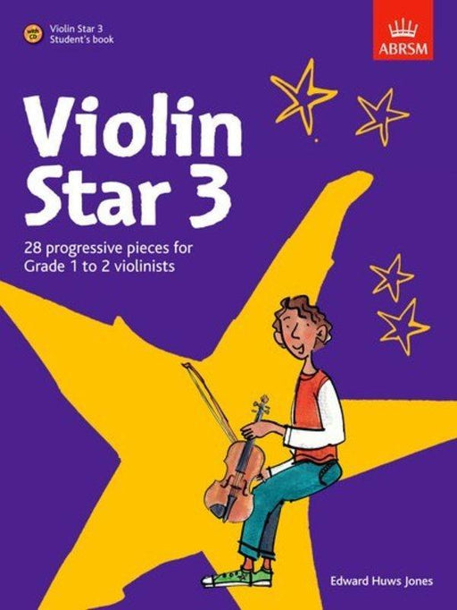 Violin Star 3, Student Bk/CD-Strings-ABRSM-Engadine Music