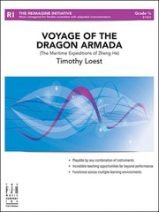 Voyage of the Dragon Armada - Maritime Expeditions Zheng He, Randall D. Standridge Concert Band Grade 0.5