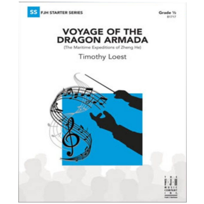 Voyage of the Dragon Armada, Timothy Loest Concert Band Chart Grade 0.5-Concert Band Chart-FJH Music Company-Engadine Music