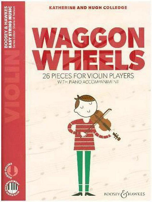 Waggon Wheels - Violin/Piano Book & Online Audio-Strings-Boosey & Hawkes-Engadine Music