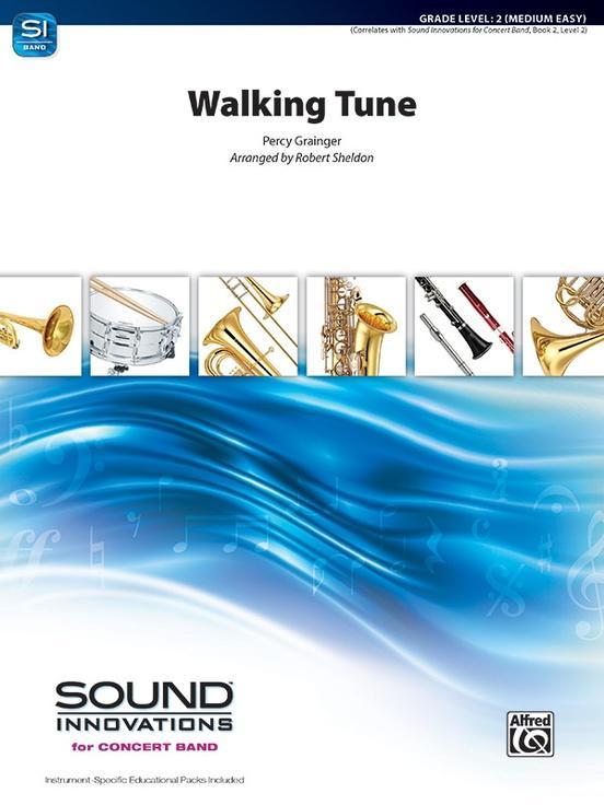 Walking Tune, Arr. Robert Sheldon Concert Band Grade 2