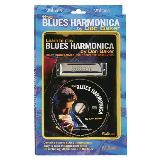 Waltons C Harmonica Pack Book and CD-Brass & Woodwind-Waltons-Engadine Music