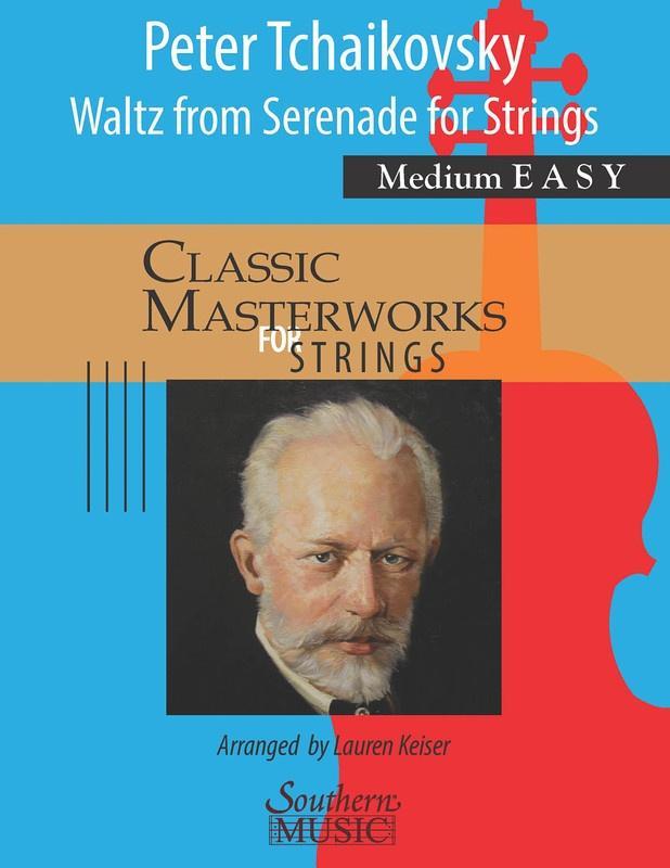 Waltz from Serenade for Strings, Tchaikovsky Arr. Lauren Keiser String Orchestra Grade 2-String Orchestra-Southern Music Co.-Engadine Music