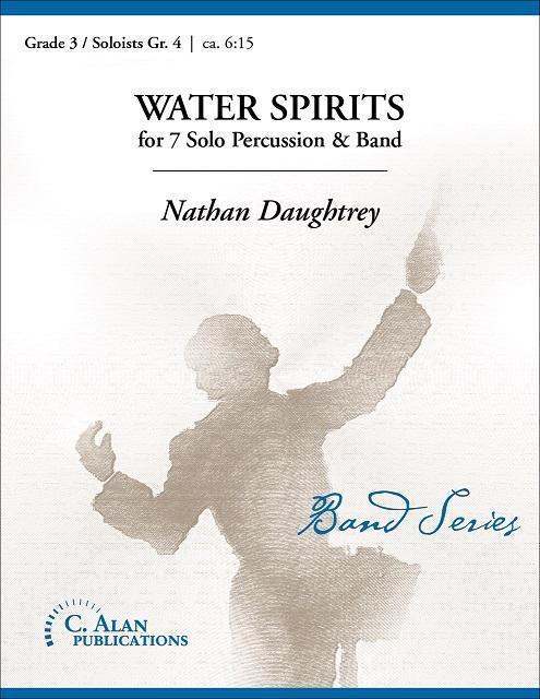 Water Spirits, Nathan Daughtrey Concert Band Grade 4-Concert Band-C. Alan Publications-Engadine Music