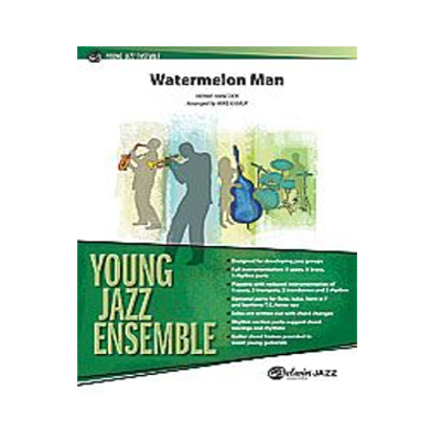 Watermelon Man, Hancock arr. Mike Kamuf Stage Band Chart Grade 2-Stage Band chart-Alfred-Engadine Music