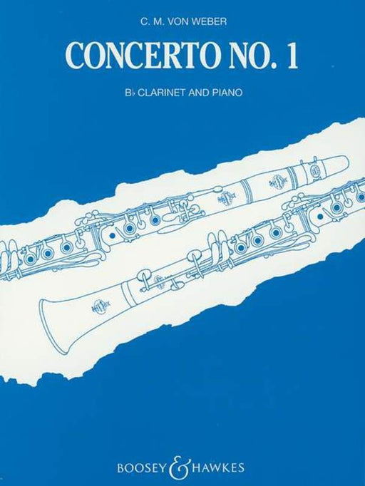 Weber - Clarinet Concerto No. 1 Op. 73-Woodwind-Boosey & Hawkes-Engadine Music