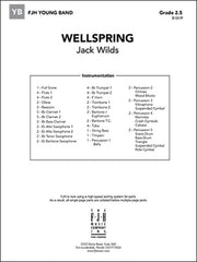 Wellspring, Jack Wilds Concert Band Grade 2.5