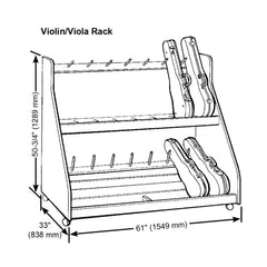 Wenger Violin and Viola Rack-CALL FOR A QUOTE