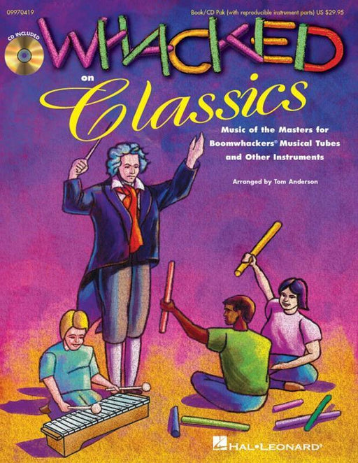 Whacked on Classics (Collection) Bk/CD-Classroom-Hal Leonard-Engadine Music