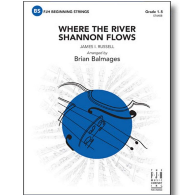 Where the River Shannon Flows, James I. Russell String Orchestra Grade 1.5-String Orchestra-FJH Music Company-Engadine Music