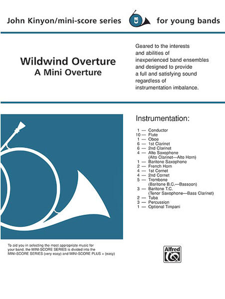 Wildwind Overture, Concert Band, Grade 1