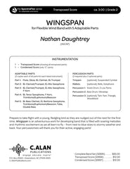 Wingspan, Nathan Daughtrey, 5-Part Flex Grade 2