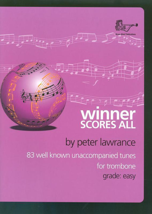 Winner Scores All for Trombone-Brass-Brass Wind Publications-Engadine Music