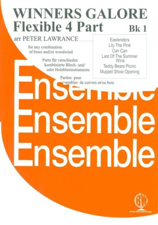 Winners Galore Flexible 4 Part Book 1-Flexible Ensemble-Brass Wind Publications-Engadine Music