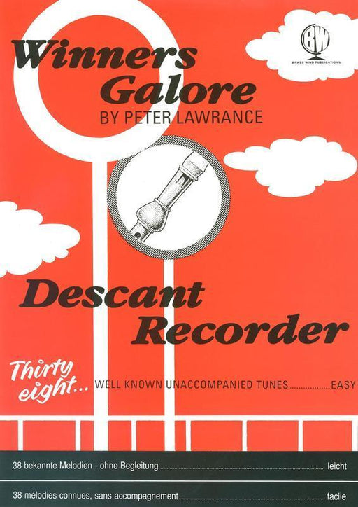Winners Galore for Descant Recorder-Woodwind-Brass Wind Publications-Engadine Music