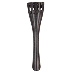 Wittner Black Alloy Cello Tailpiece with String Adjusters & Tailpiece Gut