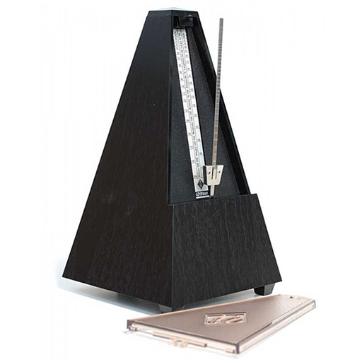 Wittner Plastic Metronome with Bell Black