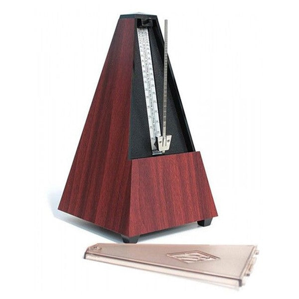 Wittner Plastic Metronome with Bell Mahogany grain