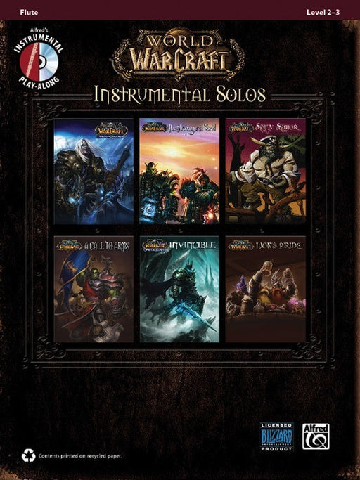 World of Warcraft Instrumental Solos For Wind Instruments - Book & CD