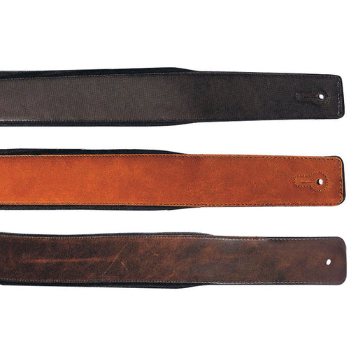 XTR 2 3/4" Soft Garment Leather Double Sided Guitar Strap
