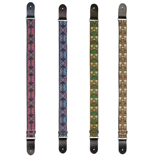 XTR 2" Woven Jacquard Poly Cotton Guitar Strap 60's