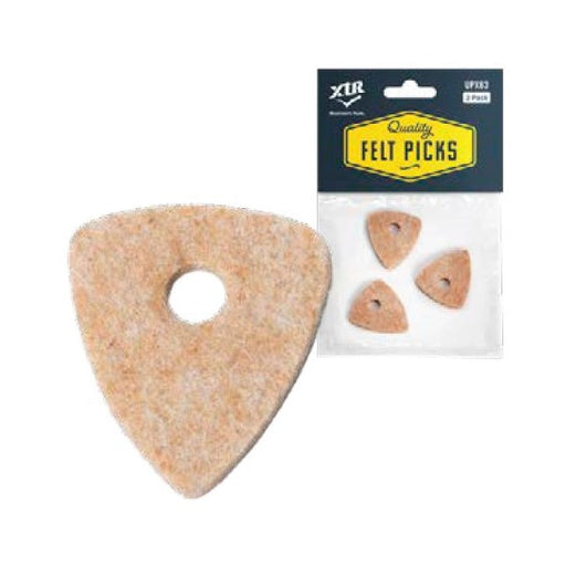 XTR Felt Ukulele Picks (Pack of 3)