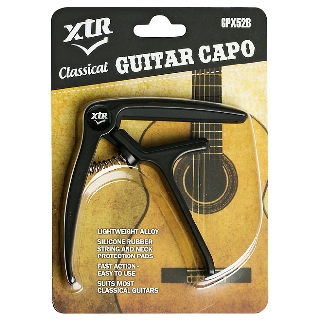 Individual String Capo XTR Trigger Style Capo for Classical Nylon String Guitar — Engadine Music