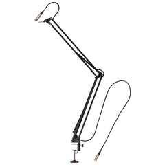 Xtreme Boom Arm Microphone Desk Stand with XLR