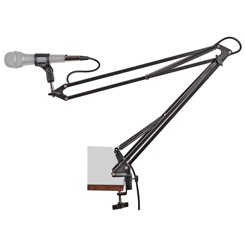 Xtreme Boom Arm Microphone Desk Stand with XLR