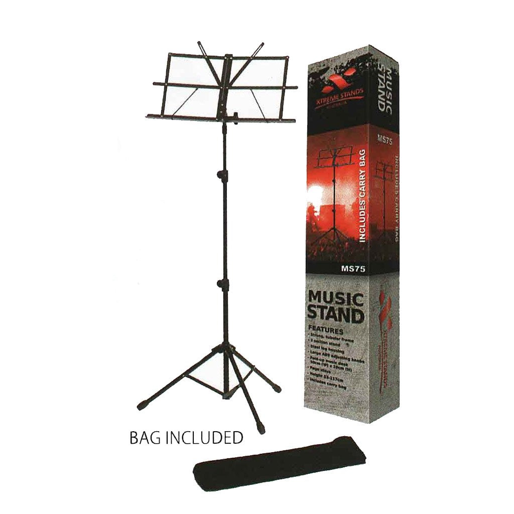 Xtreme Heavy Duty Music Stand with Carry Bag-Music Stand-Xtreme-Engadine Music