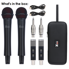 Xvive M5D Dual Microphone Wireless System