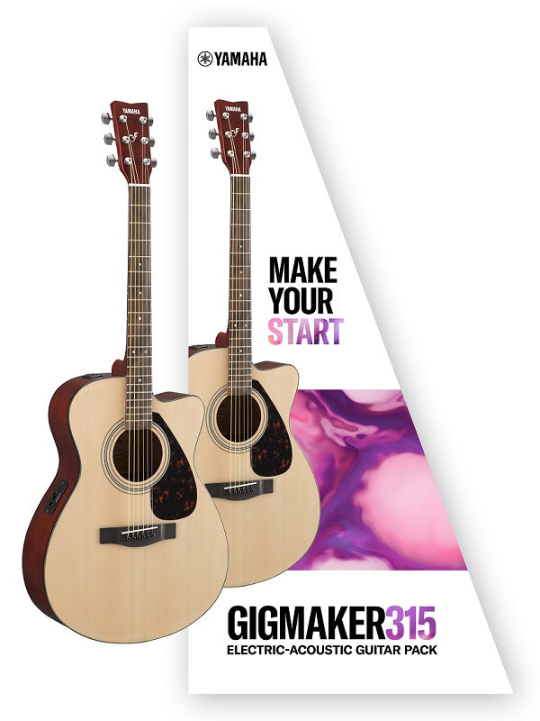 Yamaha Gigmaker 315 Electric-Acoustic Guitar Pack