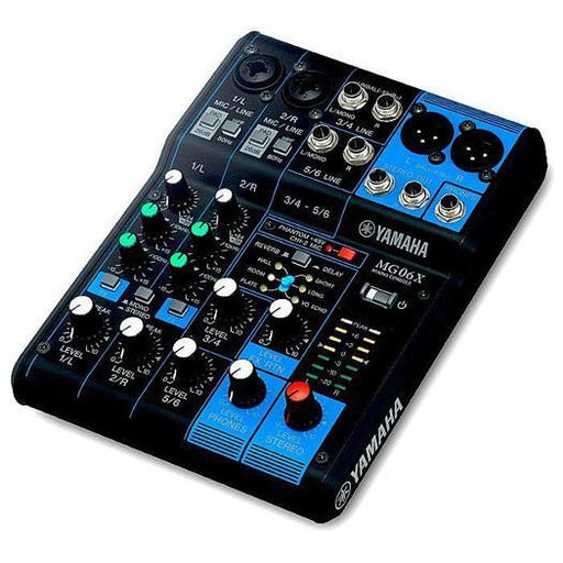 Yamaha MG06X Mixing Console-mixing desk-Yamaha-Engadine Music