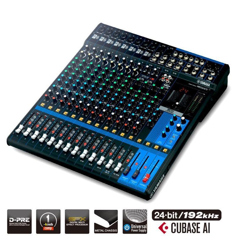 Yamaha 16MG16XU Mixing Desk-Mixing Desk-Yamaha-Engadine Music