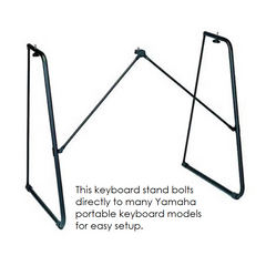 Yamaha PSRE383 Digital Keyboard - Portable Touch Sensitive BONUS Stand